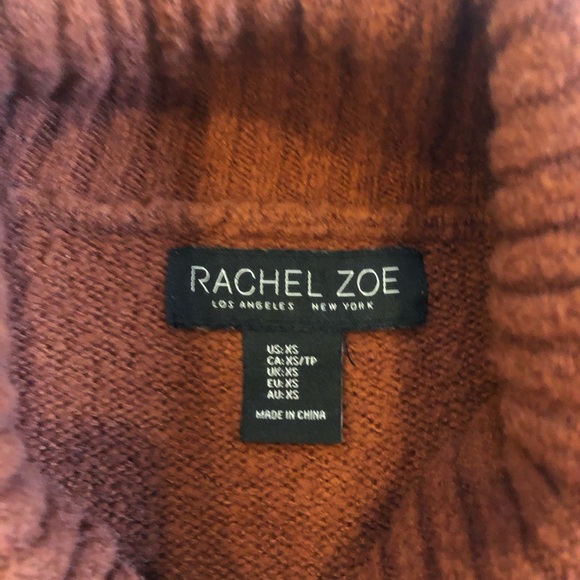 Orange Turtleneck Sweater - Picture 3 of 3